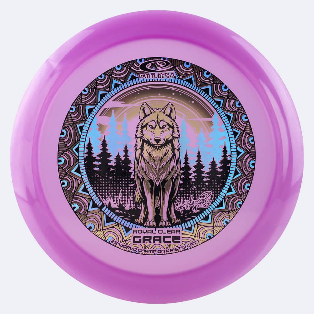 Latitude 64° Grace Kristin Lätt in violett, im Royal Clear Kunststoff und ohne Spezialeffekt