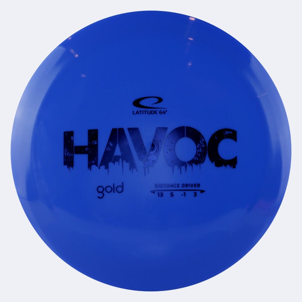 Latitude 64° Havoc in blau, im Gold Kunststoff und ohne Spezialeffekt