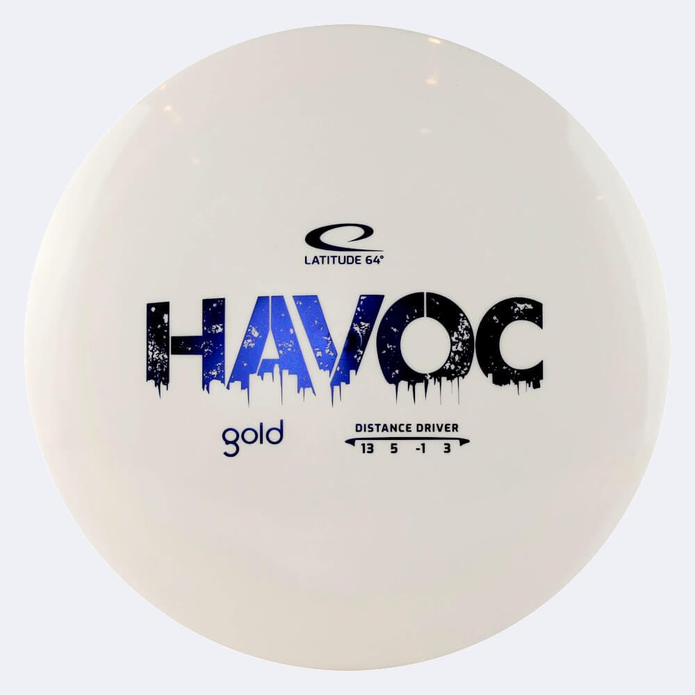 Latitude 64° Havoc in white, gold plastic