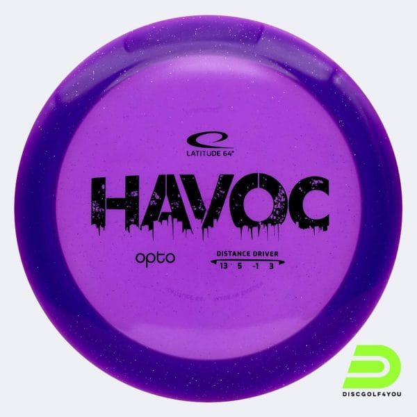 Latitude 64° Havoc in violett, im Metal Flake Opto Kunststoff und ohne Spezialeffekt
