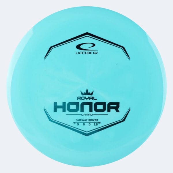 Latitude 64° Honor in turquoise, royal grand plastic