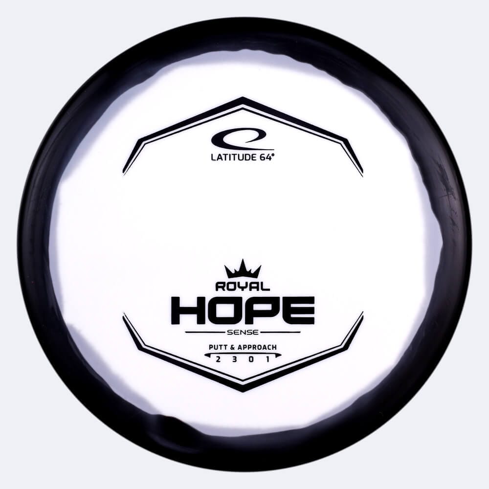 Latitude 64° Hope in white-black, sense orbit plastic