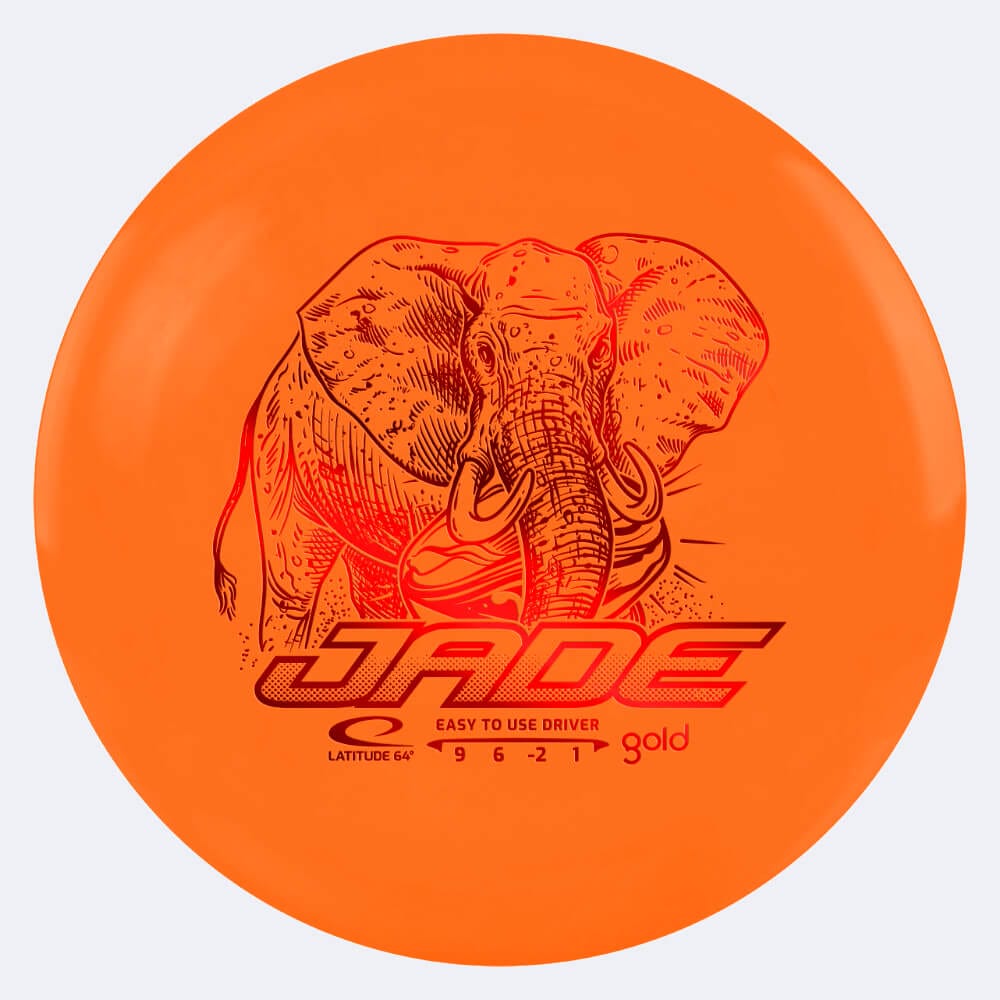 Latitude 64° Jade in orange, im Opto Kunststoff und ohne Spezialeffekt