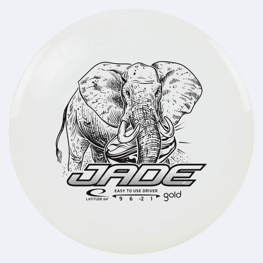 Latitude 64° Jade in weiss, im Gold Kunststoff und ohne Spezialeffekt