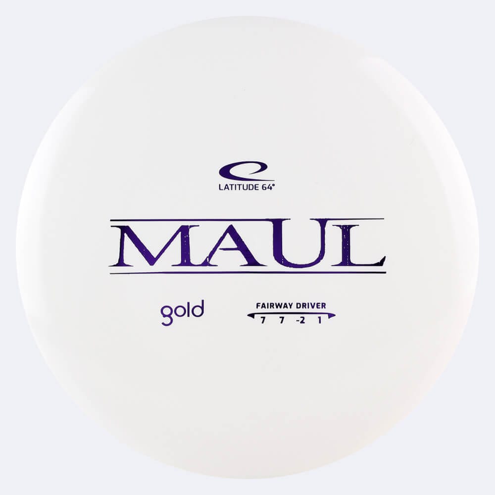 Latitude 64° Maul in white, gold plastic