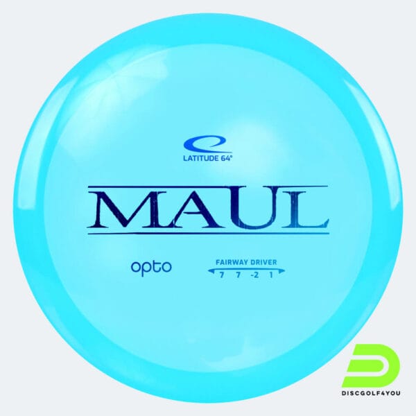 Latitude 64° Maul in turquoise, opto plastic