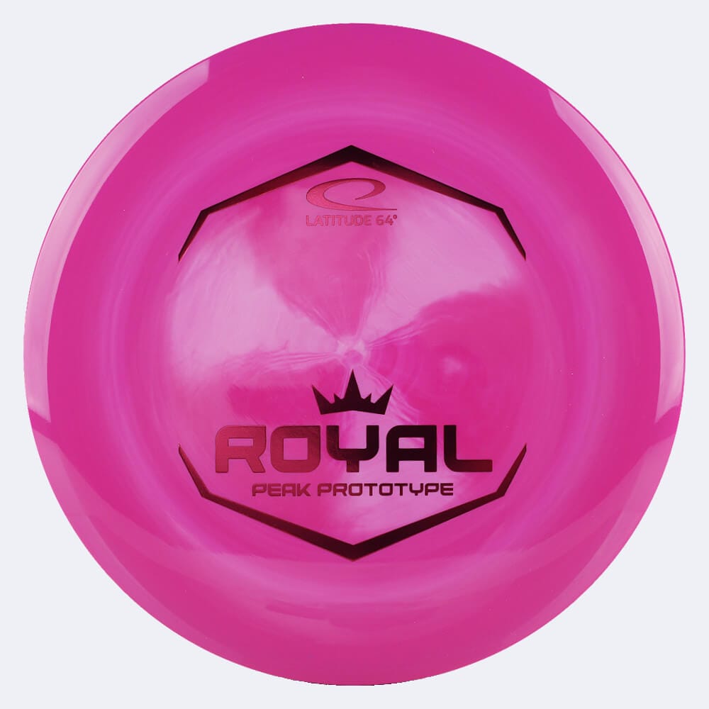 Latitude 64° Peak in pink, royal grand plastic and prototype effect