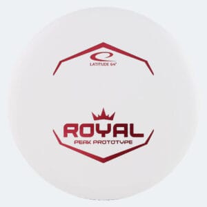 Latitude 64° Peak in white, sense plastic and prototype effect