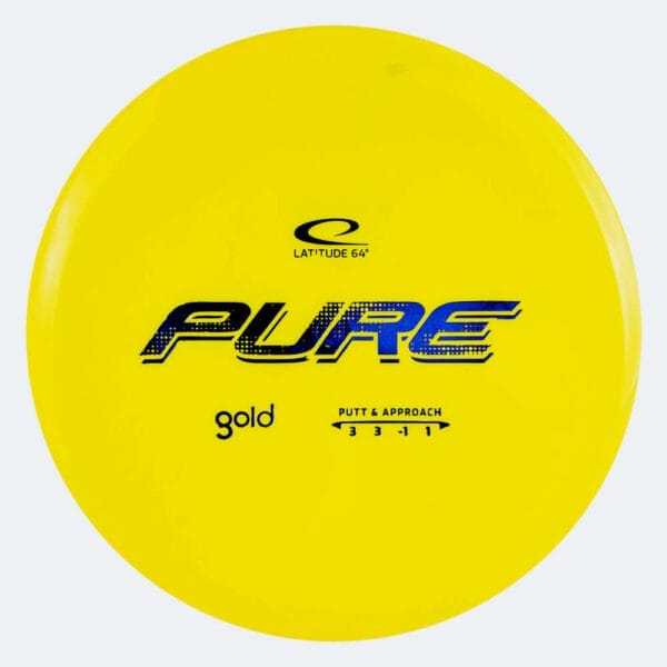 Latitude 64° Pure in gelb, im Gold Kunststoff und ohne Spezialeffekt