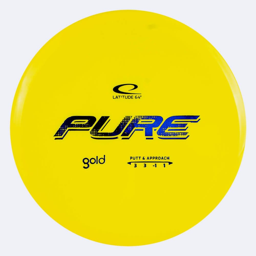 Latitude 64° Pure in gelb, im Gold Kunststoff und ohne Spezialeffekt