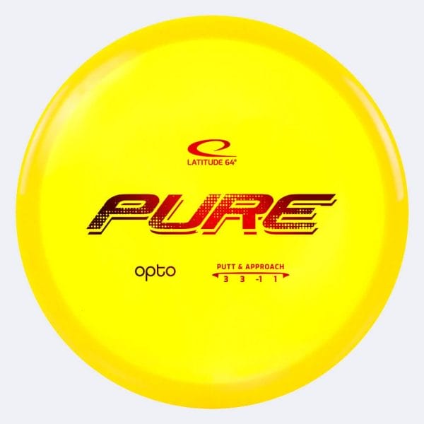 Latitude 64° Pure in gelb, im Opto Kunststoff und ohne Spezialeffekt