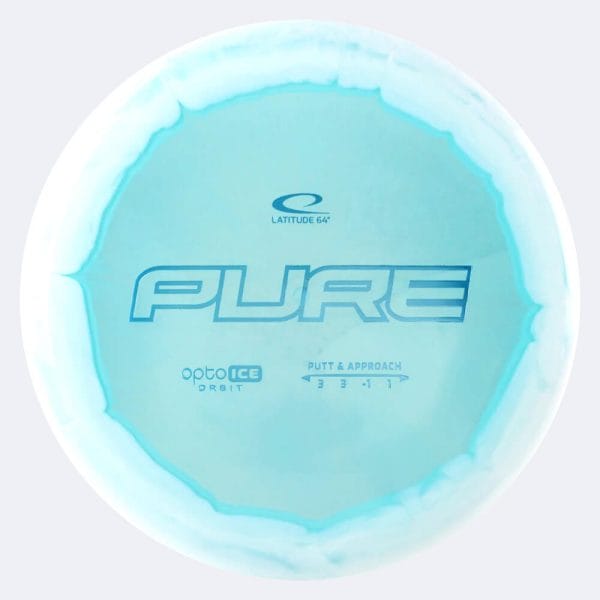 Latitude 64° Pure in türkis, im Opto Ice Orbit Kunststoff und ohne Spezialeffekt