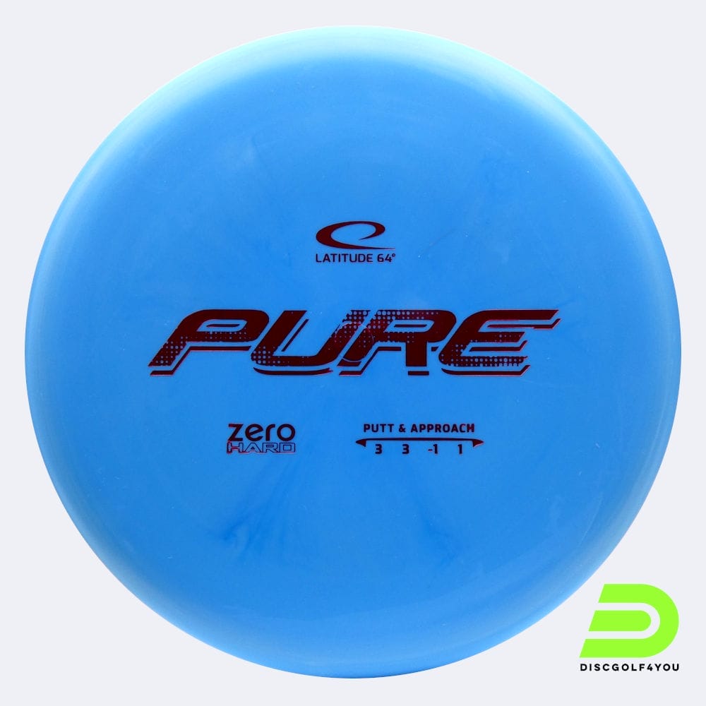 Latitude 64° Pure in blau, im Zero Hard Kunststoff und ohne Spezialeffekt