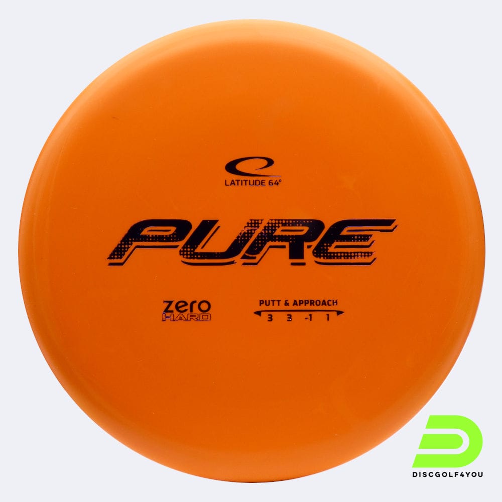 Latitude 64° Pure in classic-orange, zero hard plastic