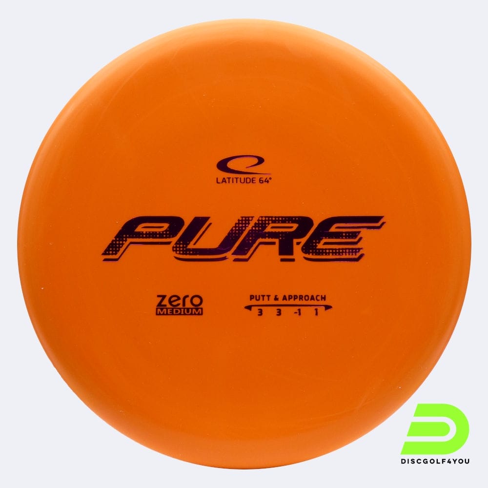 Latitude 64° Pure in classic-orange, zero medium plastic