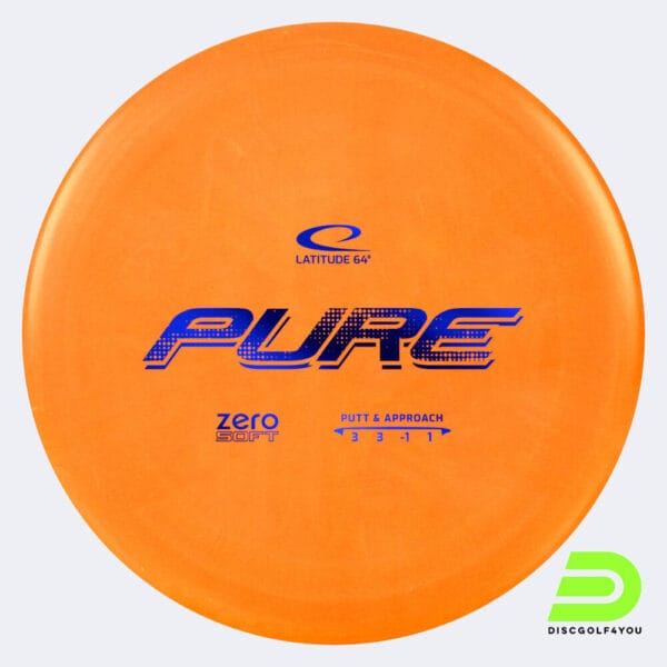 Latitude 64° Pure in classic-orange, zero soft plastic