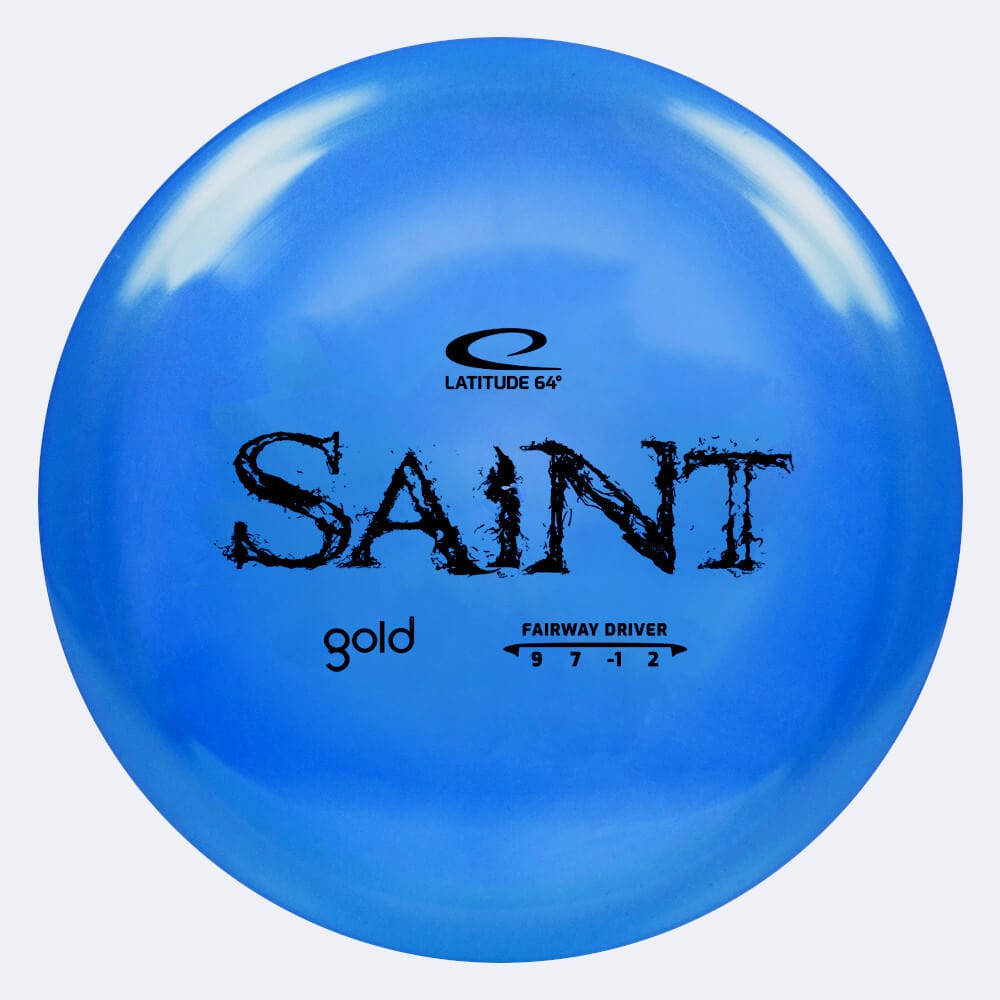 Latitude 64° Saint in blue, gold plastic
