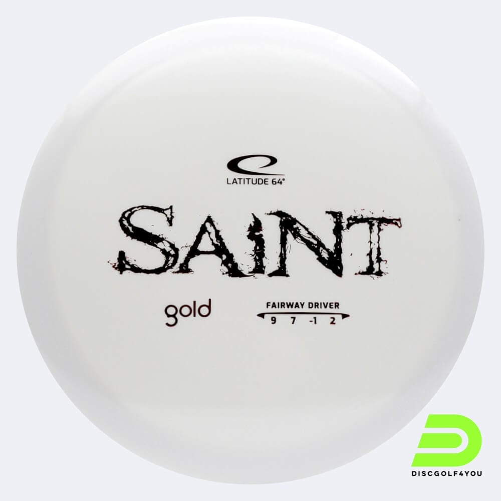 Latitude 64° Saint in white, gold plastic