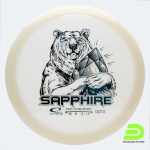 Latitude 64° Sapphire in white, opto plastic