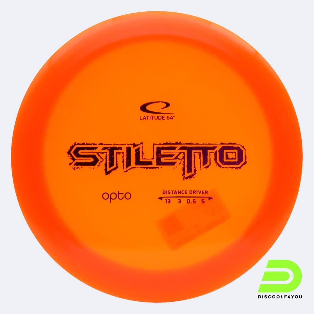 Latitude 64° Stiletto in orange, im Opto Kunststoff und ohne Spezialeffekt