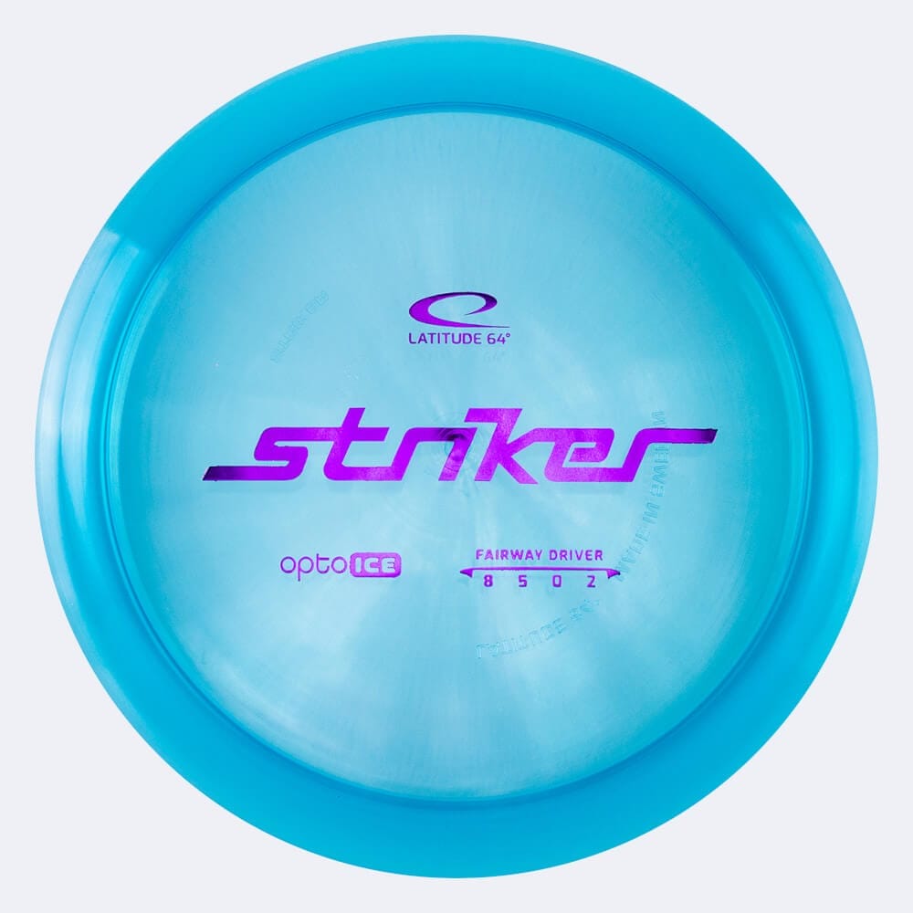 latitude 64° striker in türkis, im opto ice kunststoff und ohne spezialeffekt Latitude 64° Striker in türkis, im Opto Ice Kunststoff und ohne Spezialeffekt