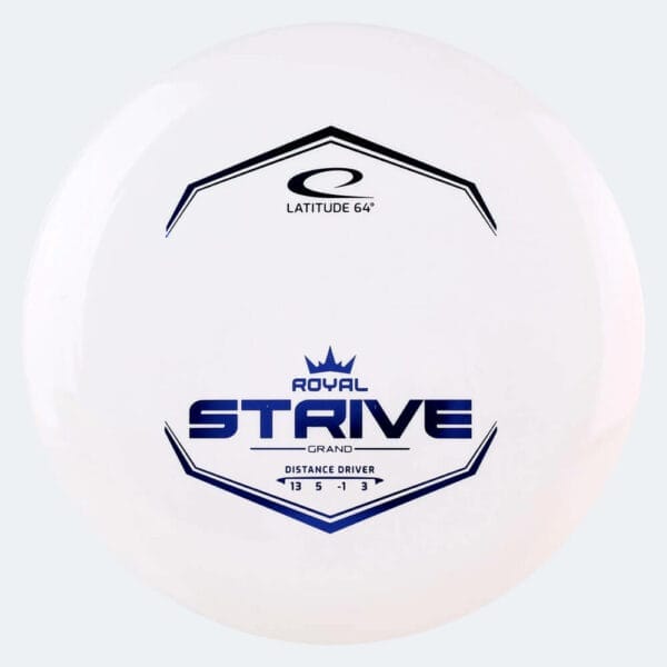 Latitude 64° Strive in white, royal grand plastic