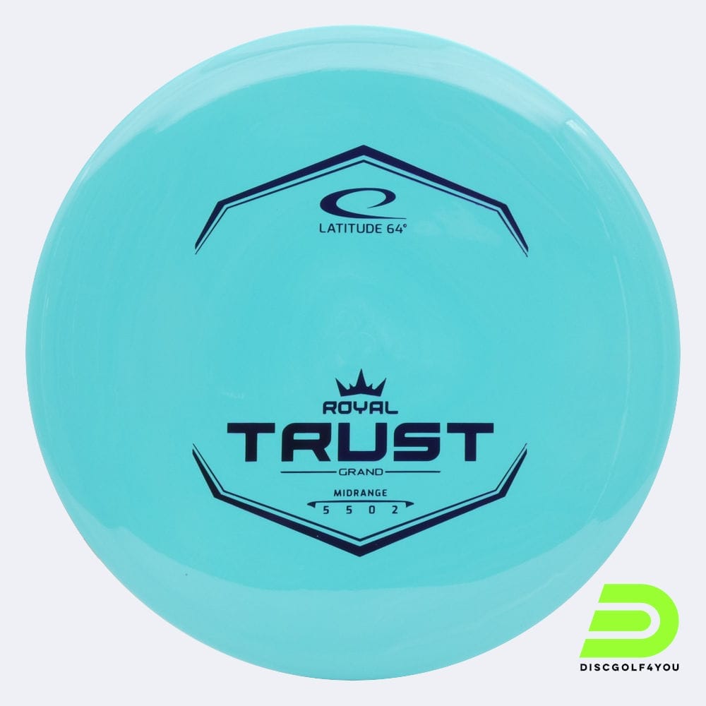 Latitude 64° Trust in turquoise, royal grand plastic
