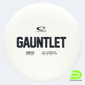 Latitude 64° Gauntlet in white, zero hard plastic