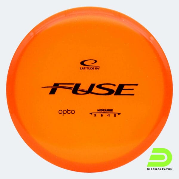 Latitude 64° Fuse in orange, im Opto Kunststoff und ohne Spezialeffekt