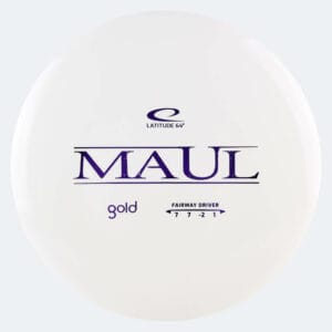 Latitude 64° Maul in white, gold plastic