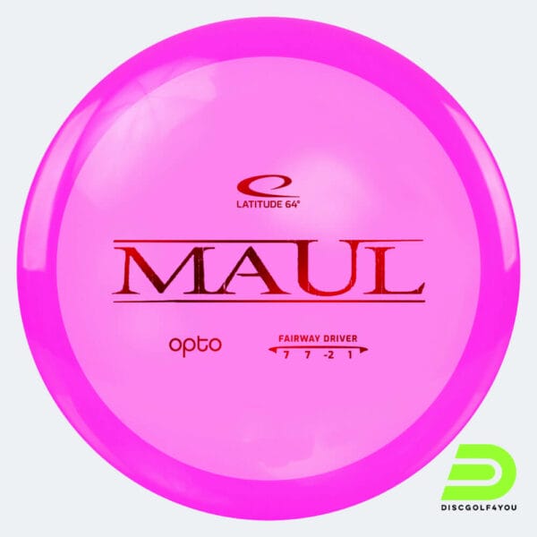 Latitude 64° Maul in pink, opto plastic