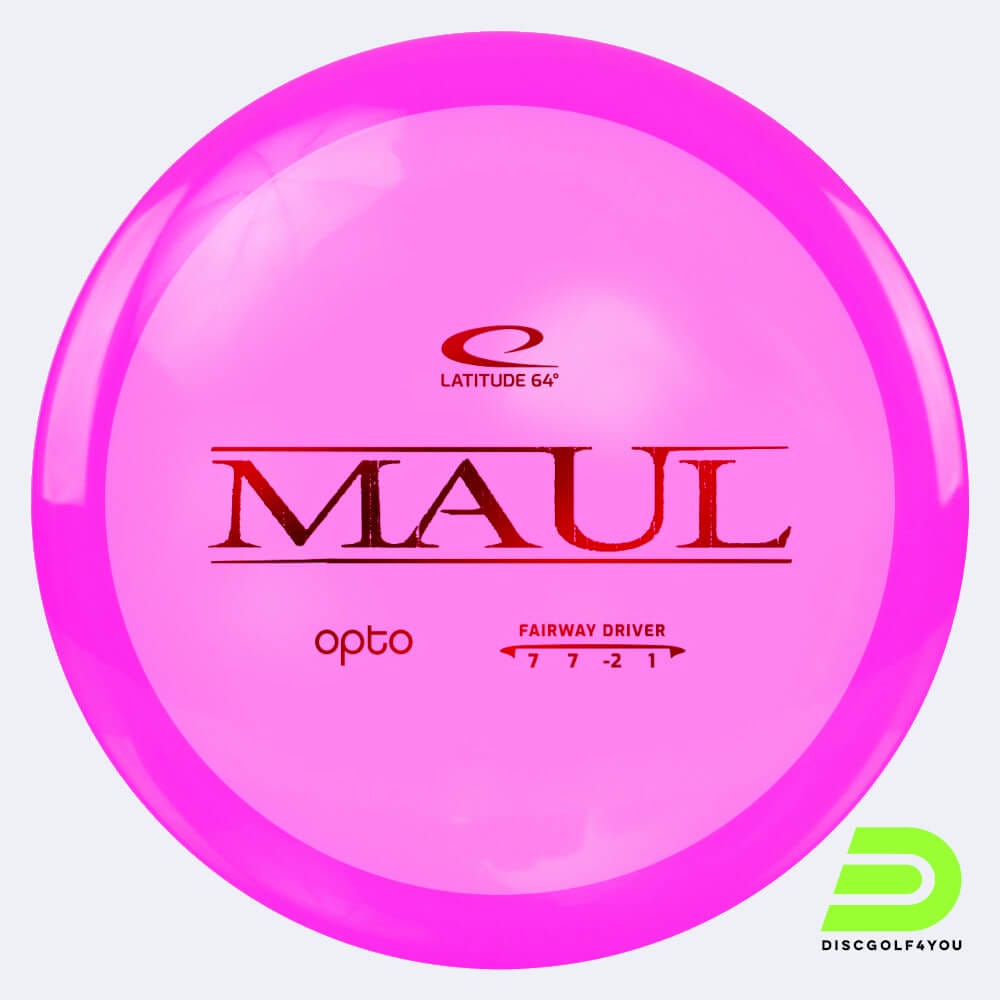 Latitude 64° Maul in pink, opto plastic