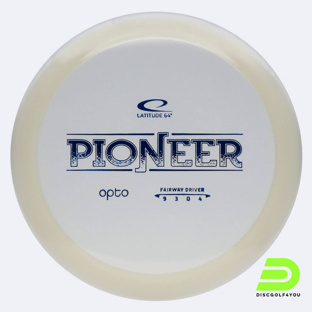 Latitude 64° Pioneer in white, opto plastic Latitude 64° Pioneer in white, opto plastic