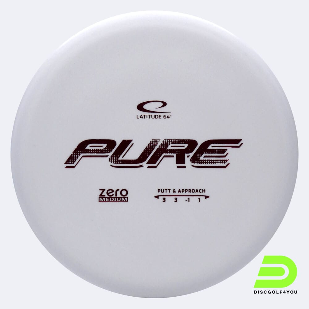 Latitude 64° Pure in white, zero medium plastic