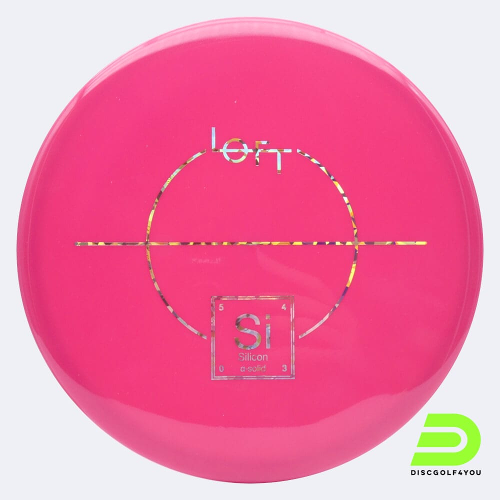 Loft Discs Silicon in pink, alpha-solid plastic