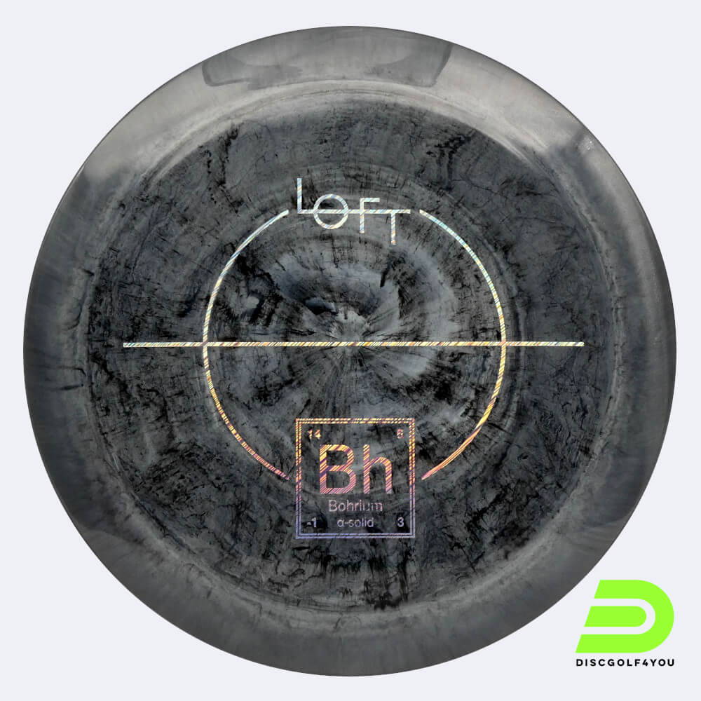 Loft Discs Bohrium in grau, im Supernova Kunststoff und ohne Spezialeffekt