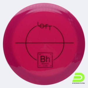 Loft Discs Bohrium in pink, alpha-solid plastic