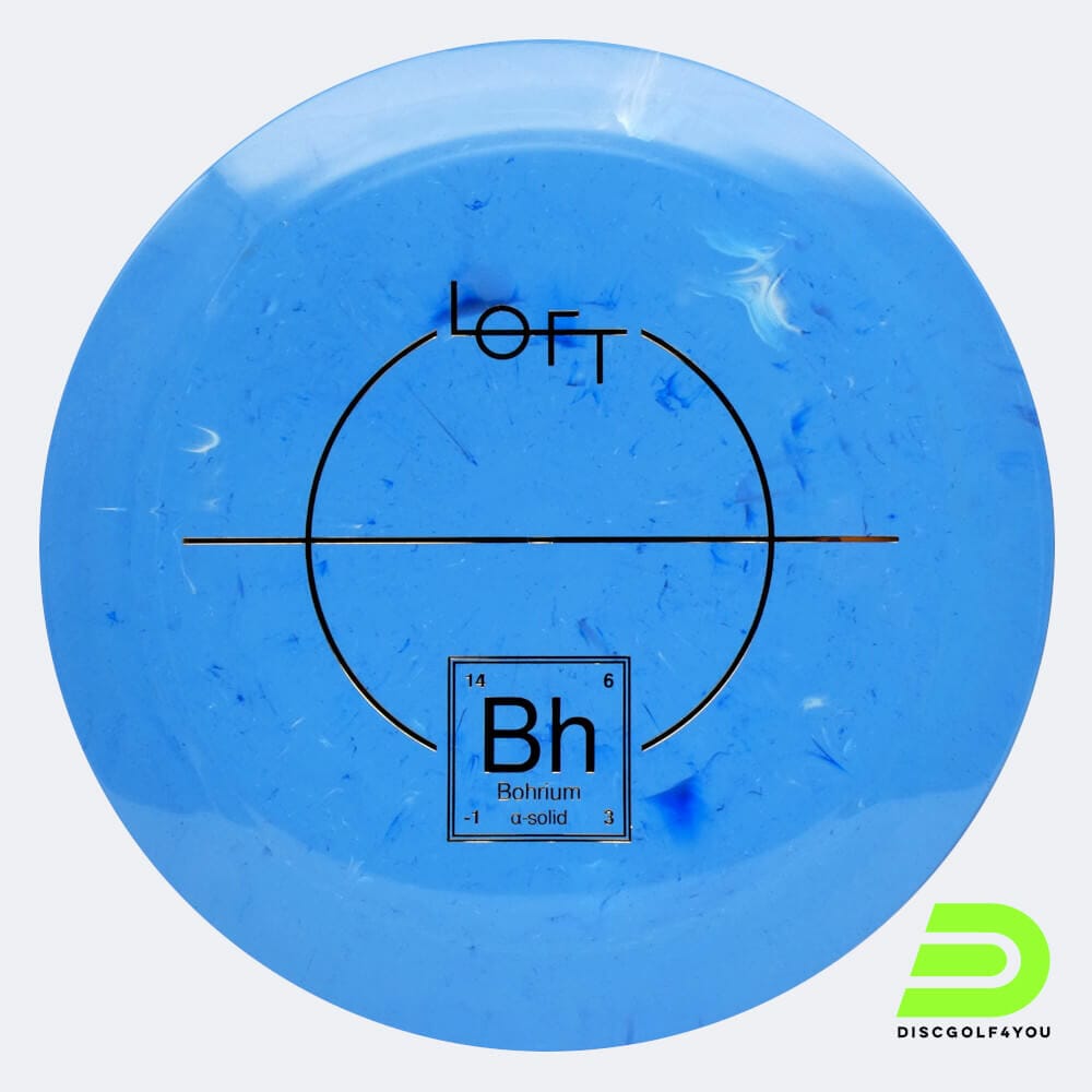 Loft Discs Bohrium in hellblau, im Supernova Kunststoff und ohne Spezialeffekt