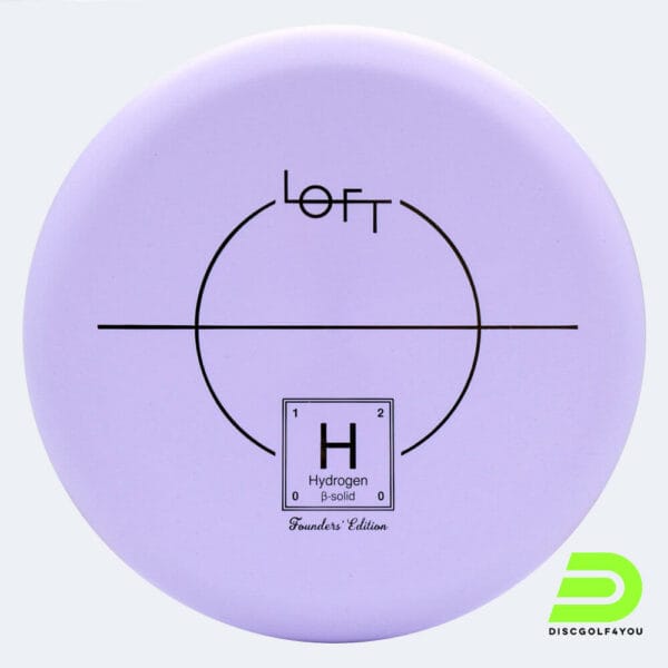 Loft Discs Hydrogen Founders Edition in violett, im beta-solid Kunststoff und ohne Spezialeffekt