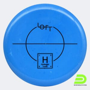 Loft Discs Hydrogen in light-blue, supernova plastic