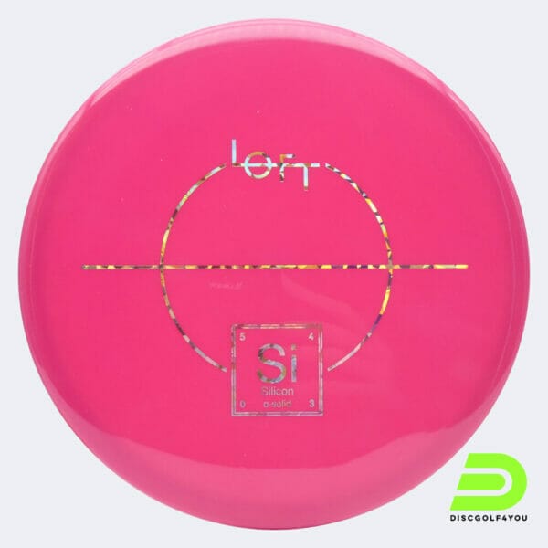 Loft Discs Silicon in rosa, im alpha-solid Kunststoff und ohne Spezialeffekt