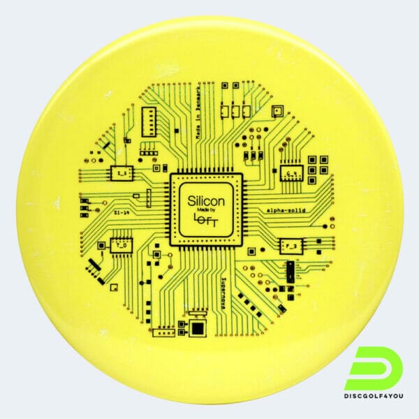 Loft Discs Silicon in yellow, supernova plastic