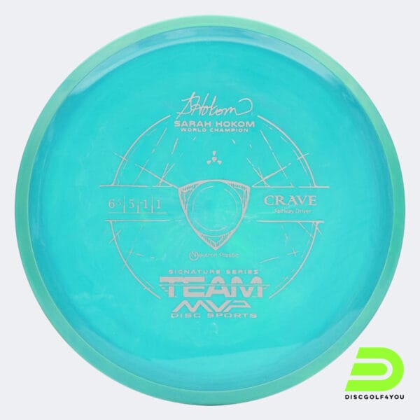Axiom Crave in turquoise, neutron plastic