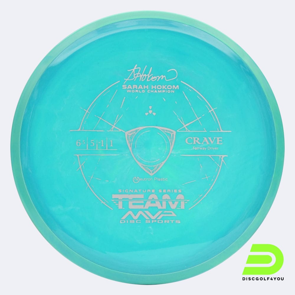 Axiom Crave in turquoise, neutron plastic