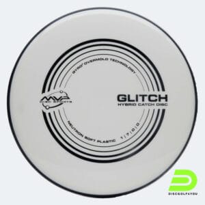 MVP Glitch in white, soft neutron plastic
