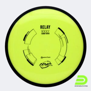 MVP Relay in yellow, neutron plastic