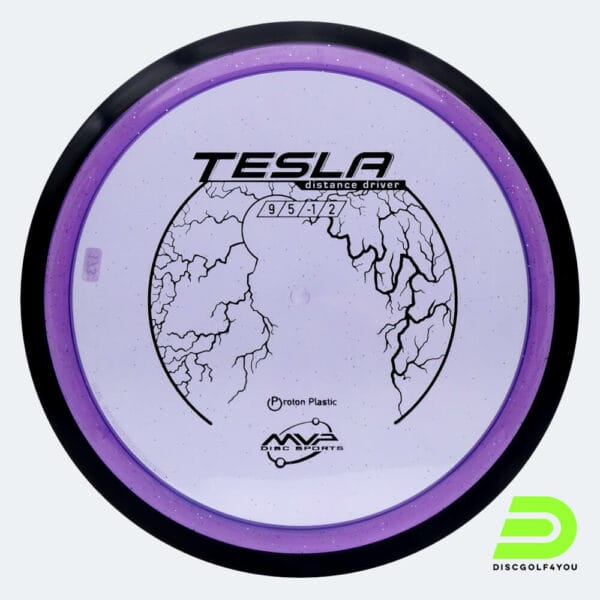 MVP Tesla in purple, proton plastic