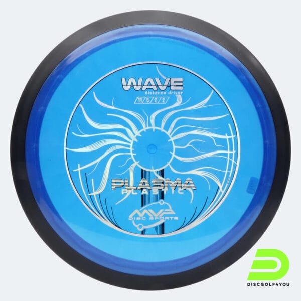 MVP Wave in blue, plasma plastic