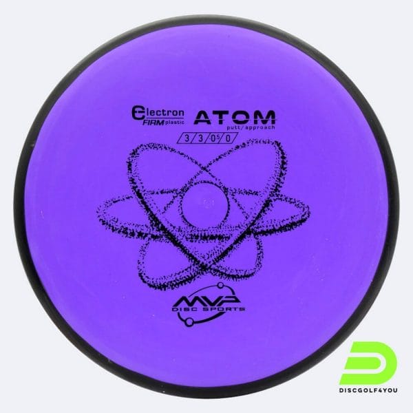 MVP Atom in violett, im Electron Firm Kunststoff und ohne Spezialeffekt