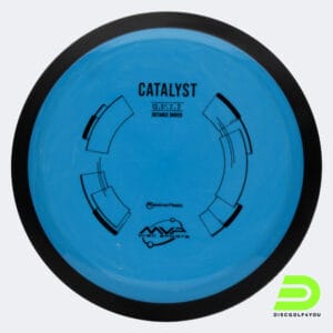 MVP Catalyst in blue, neutron plastic